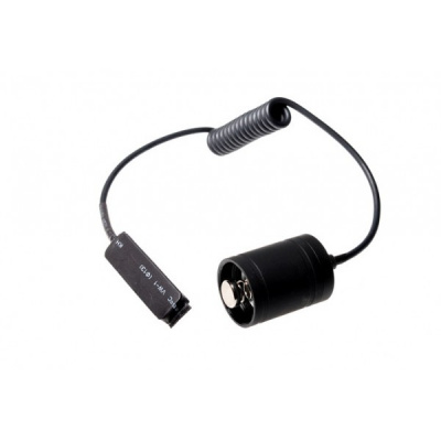 Выносная кнопка Armytek ARS-25 для фонарей Predator/Viking v2.5 - шнур витой, 25-70см. A00702
