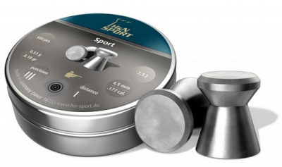 Пуля пневм. HN Sport  кал. 4,5 мм, 0,53 г (500 шт.)