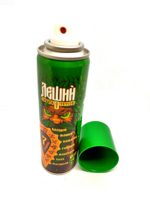 Репеллент РЕФТАМИД "Леший" Комплексная защита от кровососущих насекомых и клещей 7в1 (150 мл)