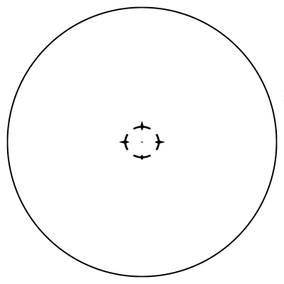 Прицел призматический Vector Optics Paragon 1x16 Micro на Weaver (SCPS-M01)