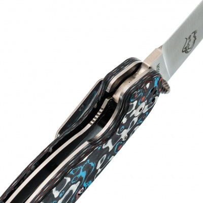 Нож складной Steel Claw "Rat01m" сталь M390, рукоять Carbon, замок Liner Lock