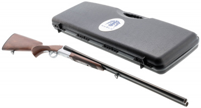 Ружьё HUGLU 200A Silver/Black кал.12х76 L-760, 1С, S/S, стандартный экстрактор 5СМЧ, ключ, кейс