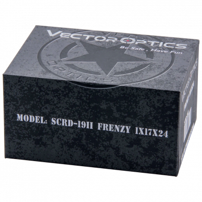 Прицел коллиматорный Vector Optics FRENZY 1X17X24 RD на weaver (SCRD-19II)