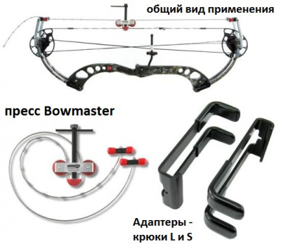 Пресс для настроек блочного лука Bowmaster Portable Bow Press