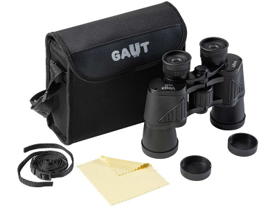Бинокль GAUT Vega 8x40, Porro-призмы BK7, цвет чёрный (GV840B)