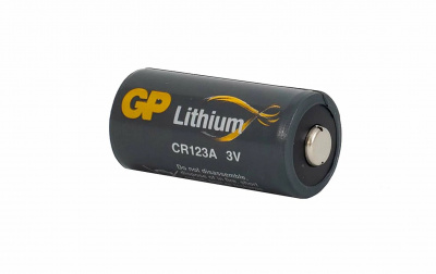 Батарейка литиевая GP Litium CR123 3V (бочонок)
