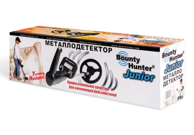 Металлоискатель Bounty Hunter "Junior" - монокатушка 6'', 2хКроны 9В