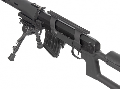 Кронштейн GTS Q.124 боковой небыстросъёмный Picatinny для СВД/Тигр, 20 слотов, стальной зуб