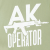 Футболка с принтом «АК Operator Gen2»; цвет олива; размер XXL (KKF000097)