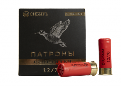 Патрон 12/70 №4 32 г Premium Сибирь (г.Новосибирск)