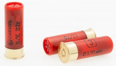 Патроны 12/70 №3 б/к 32гр СИБИРЬ (г.Новосибирск)