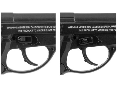 Пистолет пневматический Stalker S84 (Beretta 84) кал.4,5 мм, металл, 120 м/с (ST-11051M)