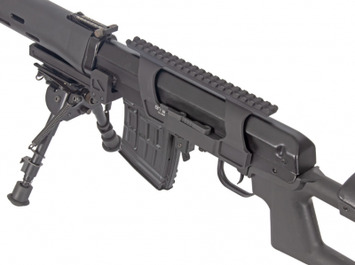 Кронштейн GTS Q.123 боковой быстросъёмный Picatinny для СВД/Тигр, 20 слотов, стальной зуб