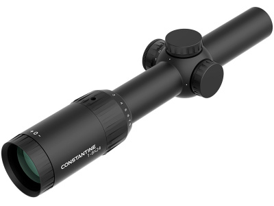 Прицел Vector Optics Constantine 1-8x24 RAR FFP, сетка VCO-1 Mil, кольца 30 мм, азотонаполненный, красная подсветка (SCFF-60)