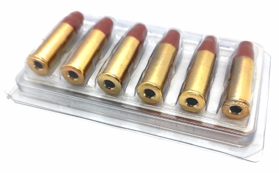 Фальшпатроны Gletcher CLT B для револьвера "COLT"  6 шт. (шарик BB)