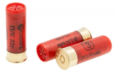 Патрон 12/70 №3 32 г Сибирь (Новосибирск)