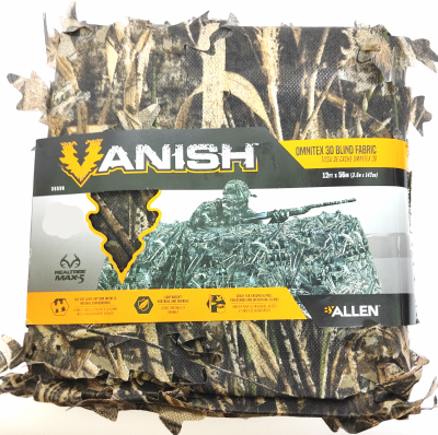 Сетка "Allen" Vanish  нетканая для засидки, 1,4 х 3,6 м, камуфляж Realtree Max 5 (25328)