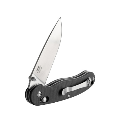 Нож складной Ganzo Firebird FB727S-BK сталь D2, рукоять чёрный G10, замок Axis Lock (крыска)