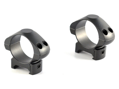 Кольца Nikko Stirling Diamond, небыстросъемные на Weaver, 30мм, низкие,  сталь NSM30WL