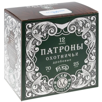 Патрон 12/70 №0000 32 г "Русь" СКМ