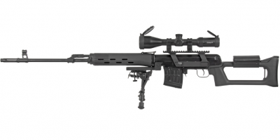 Кронштейн GTS Q.124 боковой небыстросъёмный Picatinny для СВД/Тигр, 20 слотов, стальной зуб