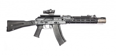 Кронштейн SAG боковой быстросъемный Picatinny/ACOG для АК/Сайга