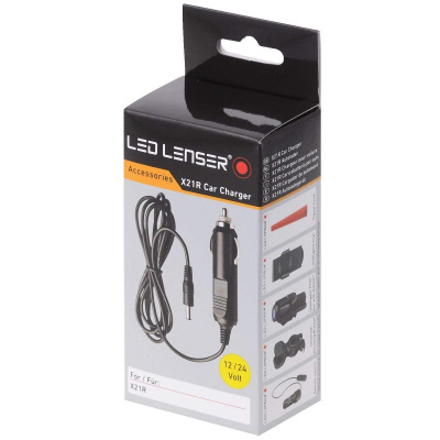 Зарядка для фонаря Led Lenser X21R CAR CHARGER (0386)