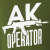 Лонгслив с принтом «АК Operator Gen2»; хаки; размер XL (KKL000064)