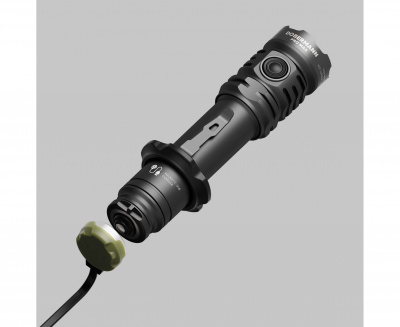 Фонарь тактический Armytek Dobermann Pro Max Magnet USB Белый свет 3000лм (до 460 метров) / 9°:72° / 1x21700 Li-Ion (в комплекте) F08401C