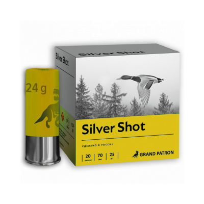 Патрон "Главпатрон" 20/70 др. № 0 SILVER SHOT