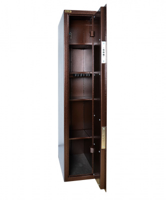 Ящик для хранения оружия OLDI №Ф-135 (1350х250х395мм, до 4 нарезных стволов, внутри 3 полки, 3мм)