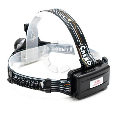 Фонарь налобный Сибирский Следопыт "Вольт-М'' 1 LED до 55 метров, аккумулятор 220В (1x18650Li-Ion) (PF-PFL-HL51)