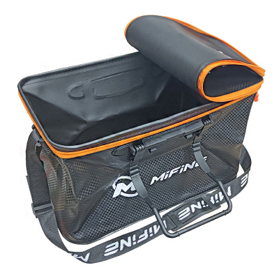 Сумка-ведро ПВХ Mifine YD-2850 прямоугольное, с крышкой (50х28х30 см.)