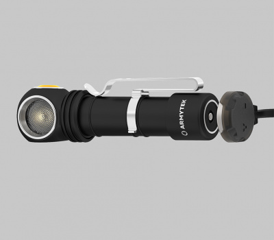 Фонарь налобный Armytek Wizard C2 Pro Magnet USB Warm 2330 лм Тёплый свет F08701W