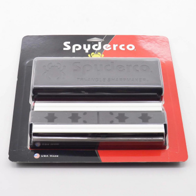 Точильная система SPYDERCO C204MF Tri-Angle Sharpmaker белая Fine и коричневая Medium керамика