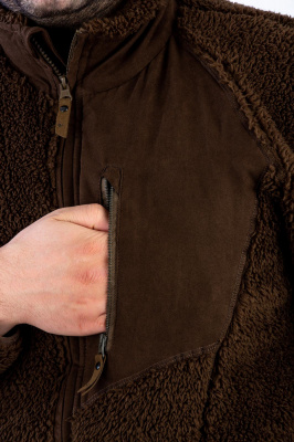 Манчестер толстовка PRIDE, демисезон, флис, коричневый (р-р 44-46 рост 170-176)