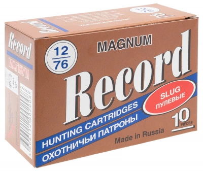 Патрон 12/76 Магнум КХЗ пуля  Стрела 42гр.