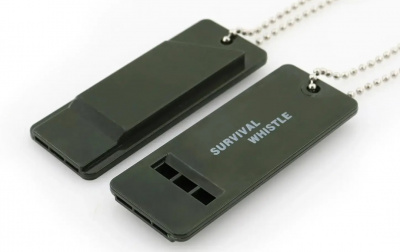 Свисток туристический SURVIVAL WHISTLE 120 дБ