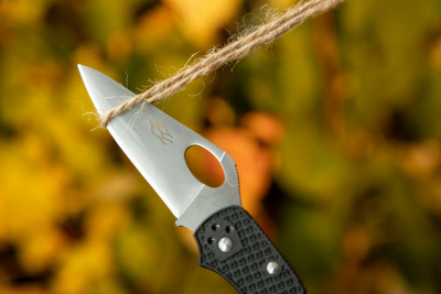 Нож складной Ganzo Firebird F759M-BK сталь 440С, рукоять чёрный нейлон, замок Back Lock (Эндура 4P)