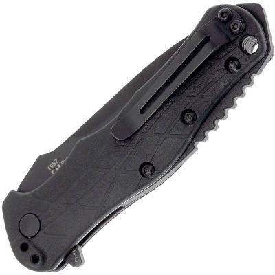 Нож складной полуавтоматический Kershaw 1987 Tactical 3,0 сталь 8Cr13MoV, рукоять GRN, замок Liner-Lock, Black Oxide