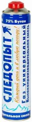 Баллон газовый СЛЕДОПЫТ 336 г, резьбовой, всесезонный (PF-FG-600)