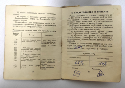 Ружье ТОЗ-34 кал.12х70 №6466