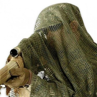 Шарф снайперский - сеть маскировочная 170х80 см цв.Олива
