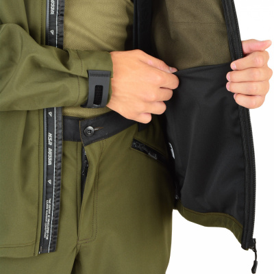 Костюм демисезонный "Сапсан I" из мембранной ткани softshell, хаки (98161-6)