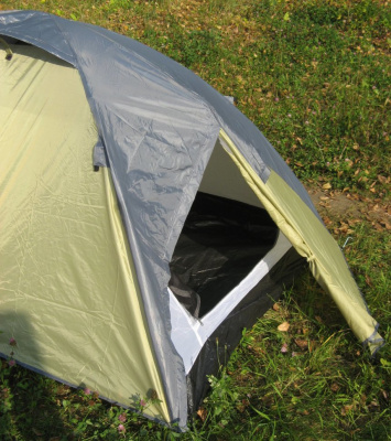 Палатка двухместная Indiana Lagos-2 (230х220х110 см, 2 тамбура, 2 входа, антимоскит.)