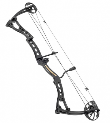 Лук блочный Interloper "Зверь" цвет черный (усилие 15-27 кг, 98 м/с, сброс 80%, вес 1,8 кг)