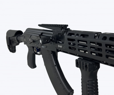 Накладка (кнопка) Сайга Z на рукоятку взвода ТАКТИЧЕСКАЯ HARTMAN (Сайга-АК/Вепрь) 