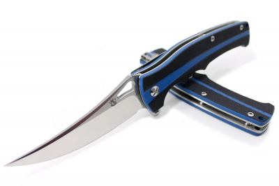 Нож складной Steel Claw "Волна" сталь D2, рукоять G10, замок Liner Lock, система IKBS