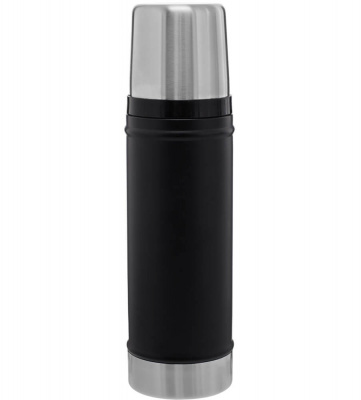 Термос STANLEY Classic 0.47L. Черный (15ч. -тепло/холод) 