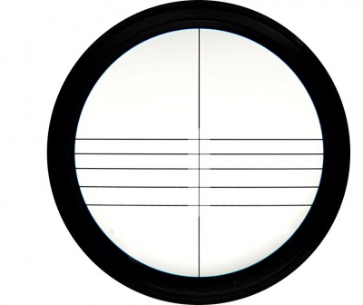 Прицел оптический для арбалета Centershot 4x32 на пл.Weaver (арбалетная сетка на 5 точек)